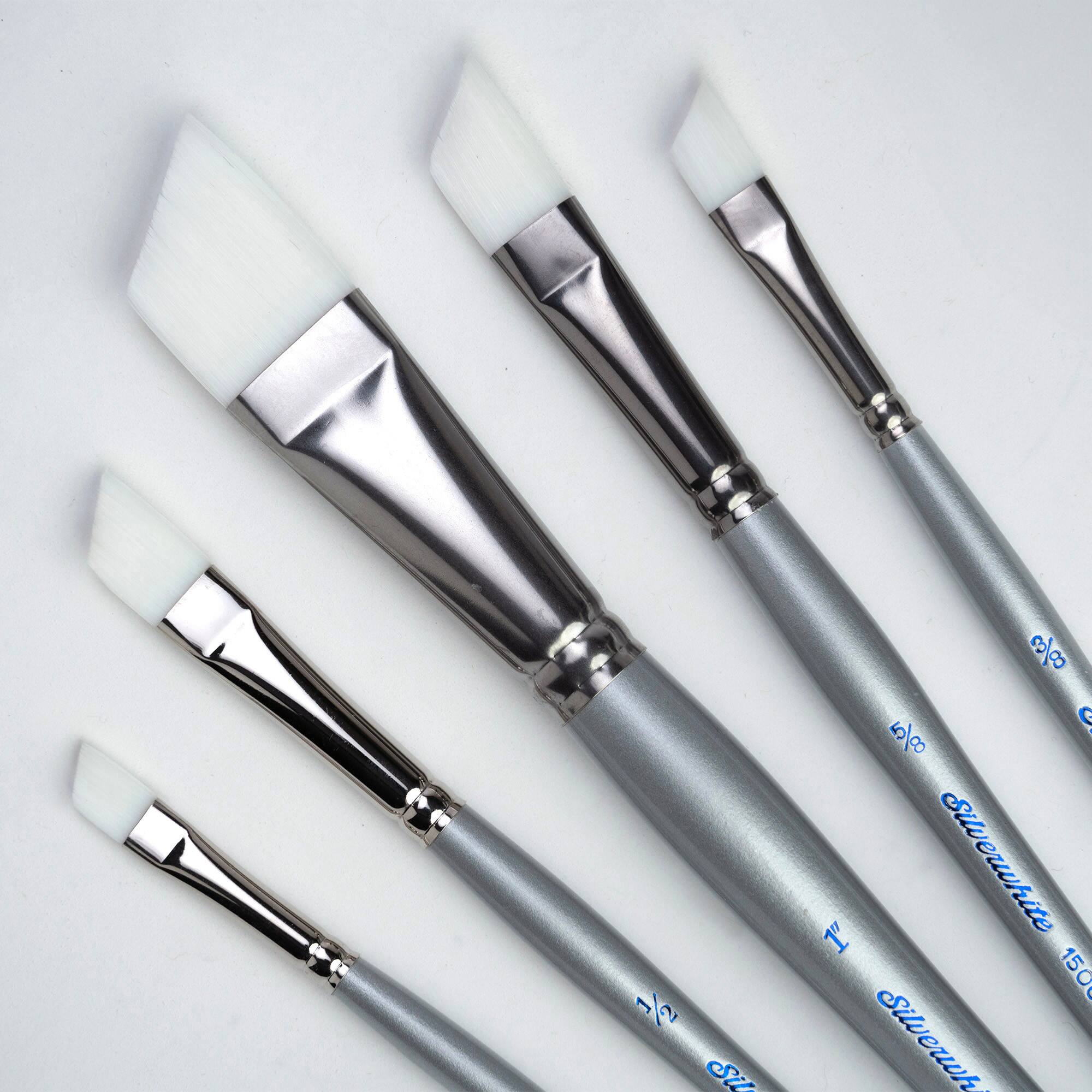 Silver Brush Limited Silverwhite® Angular Brush Set